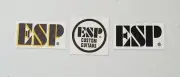 ESP Custom Shop Waterslide Headstock Decal Set