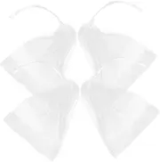PAMINGONO 4pcs Exfoliating Soap Net for Facial Cleanser Durable Comfortable Random Color