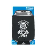 Motorbikes Dont Leak Oil - Funny Novelty Stubby Holder With Base