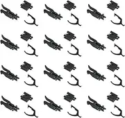 Generic Set of 12 Train Coupler Hooks, Parts for Hobby Trains at 1/120 Scale, Style B