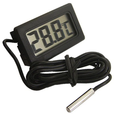 Mini Tester Car Digital LCD Temperature Thermometer Meter Temp Sensor Probe GL56