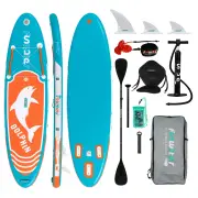 [EU Direct] FunWater 320cm Inflatable Stand Up Paddle Board Surfboard Complete Accessories With Chair Air Pump Adjustabl