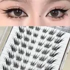 No Need Glue Self-adhesive Lash Clusters Fox Eye Effect DIY Lash Extensions