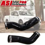 2 Piece Silicone Intercooler Pipe Kit for Mitsubishi Triton 2.4L MQ MR 2015-On (for: Mitsubishi)