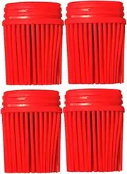 Silicone BBQ Brush Heads 4 Pack Replacement for Basting Brush Easy to Clean Non-Stick for Cooking