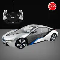 在飛比找momo購物網優惠-【瑪琍歐玩具】1:14 BMW I8 遙控車