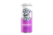 Good Tides Hard Seltzer Tropical Passionfruit, Zero Sugar, Low Calorie, Refreshing Spritzed Drink, 4.3% ABV, 330mL (Case of 24 Cans)
