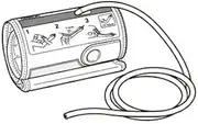 For Omron blood pressure monitor cuff OMRON HEM-CUFF-R22L