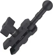 Aluminum 17mm Ball Mount Extension Adapter, 360° Rotation Extension Rod for Car Air Vent Dashboard Suction Cup Phone Holder, Compatible with Garmin GPS Mount