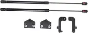 GRCFUMO 1 Pair Front Hood Lift Support Shock Strut, Utility Hood Struts Lift Support Assist Kit, Sturdy Hood Quick Gas Charged Shocks Springs Prop Rod for JL 2018 to 2024