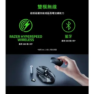 RAZER 雷蛇 BASILISK V3 X HYPERSPEED巴塞利斯蛇V3 X速度版 無線 電競滑鼠