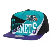 Mens Mitchell & Ness NBA MULTIPLY SNAPBACK HWC HORNETS
