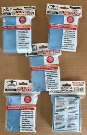 5x (80ct) Packs of Ultimate Guard LIGHT BLUE 400 TOTAL MATTE Standard Sleeves
