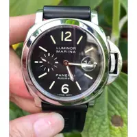 在飛比找蝦皮購物優惠-Panerai 沛納海 Pam00104 黑色面盤 錶徑44