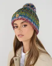 [Volcom] Volcom Women's V. co Lyra Beanie Hat in Lichen Green One Size Lichen Green