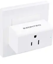 Smart Plug 2 Pack - Ezonteq 2.4 G Wifi Socket Remote Alexa Echo Google Home