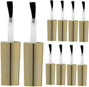 DECOMELODY Nail Polish Bottles Caps Replacement Brush Set 10pcs Brush for Nail Bottles Small Lightweight for Travel