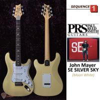 【爵士樂器】公司貨 PRS SE SILVER SKY (Moon White) John Mayer 代言款 電吉他