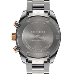 【SEIKO 精工】PROSPEX 台灣限量 SPEEDTIMER 疾速領先者 太陽能計時腕錶/SK027(V192-0AK0B/SSC925P1)