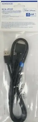 AUTHENTIC Kenwood KCA-iP22F iPod iPhone A/V Cable for Select Kenwood Receivers