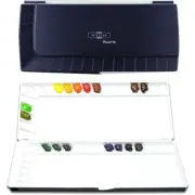 Mijello MWP-3040 Professional Water Color Palette Silver Nano 40