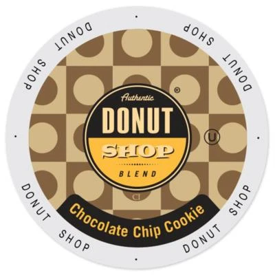 Authentic Donut Shop Chocolate Chip Cookie Coffee 24 to 120 K cup Pick Any Size