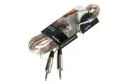 SoundArt Clear Speaker Cable with Jack to Jack Connectors (10m)