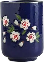 HAKIDZEL Japanese Teacup Hand Painted Household Teaware for Oolong Puer Tea Smooth Surface Safe Design for Home Office Use