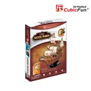 113pc CubicFun Santa Maria 3D Puzzle Kids/Children Interactive Building Toy 4y+