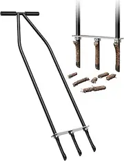 Xuperace Lawn Aerator Tool, Core Aerator Lawn Tool with Alloy Steel Material, Sturdy Grass Aerator for Lawn Health Soil Yard Aerator