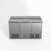 FED-X Three Door Salad Prep Fridge - Pizza Prep Fridges (XGNS1300S) - XGNS1300S
