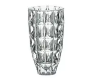 Flower Vase 11 " Crystal Glass Clear Bud Vase Home Decor Czech Bohemia Crystal
