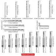 17Pcs Hinge Tapper Core Drill Bit Steel Self Centering Drill Bit Quick leuQf