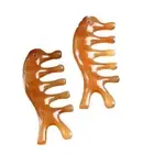Resin Gua Sha Massage Comb Five-Tooth Body Massage Comb Head Massage Tool