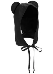 Maison Michel Paris Lara Waterproof Nylon hat - Black ONE SIZE