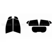 For Renault Captur 5-door 2013+ Full Pre Cut Window Tint Kit Front & Rear Film