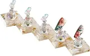 Press on Nail Stand,Portable Nails Display Practice - Reusable Artificial Storage Display for Art Practice Enthusiast Beginner Women Home Salon Use