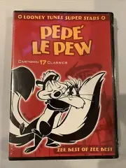 Pepe Le Pew - Looney Tunes Super Stars DVD, RARE Discontinued In hand