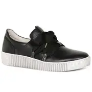 Gabor Waltz Womens Casual Trainers Black (smokey) Uk 5.5