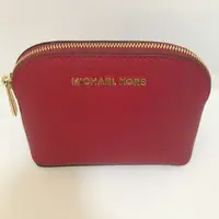 在飛比找旋轉拍賣優惠-MICHAEL KORS Cindy 金LOGO防刮皮革萬用