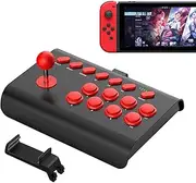 Arcade Fight Stick Joystick | Combat Joystick for Arcade Games with Turbo/Macro Functions | Nostalgic Arcade Joystick for PC and Retro Game Console