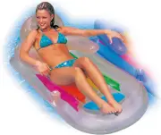 Intex 58802EP King Kool Inflatable Single Person Lounging Swimming Pool Float...