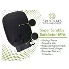 Skinerals Padded Microfiber Applicator Mitt is designed for all skin types