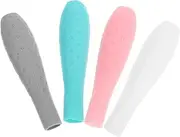 ERINGOGO 4pcs Ergonomic Silicone Grip Holder for Comfortable Non Slip Sleeve with Enhanced Control for Writing Drawing Protective Cover