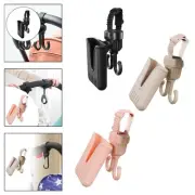 Stroller Phone Holder with Hook Multipurpose Rotatable Detachable Heavy Duty 2