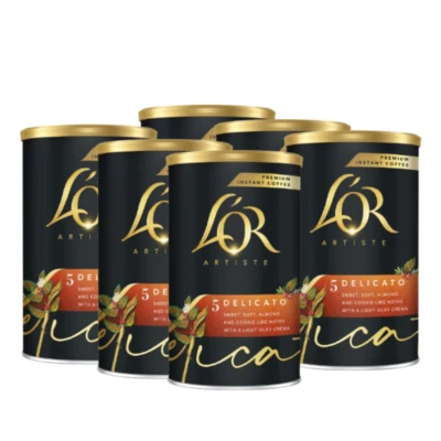 L'or Coffee Artiste 5 Delicato 95g (6 Pack)