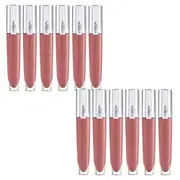 12x L'Oreal Paris Rouge Signature Plump Lip Gloss 7ml 404 I Assert
