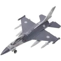 在飛比找momo購物網優惠-【TDL】合金車玩具F-16戰鬥機聲光迴力車玩具汽車模型聲光
