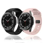 Silicone Band For Samsung Galaxy Watch 6 4 Classic 5 Pro Samsung Watch 4 5 Strap