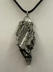 Aletai Meteorite Pendant, 24.40 Grams, COA, Astronomy Gift, Authentic Meteorite